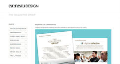 Desktop Screenshot of cameaudesign.com
